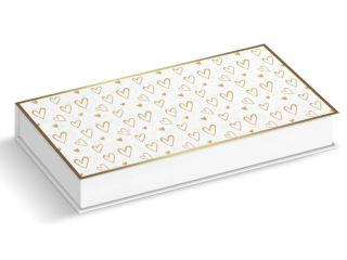 Pude�ko na pieni�dze ARMIN STYLE PD-59 Z�ocone, Serduszka