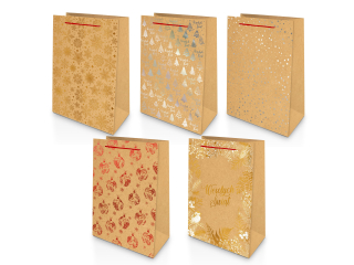 Torba prezentowa KZK A4 WITA Kraft zocone