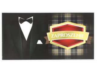 Zaproszenia KZK nr 027 10szt.