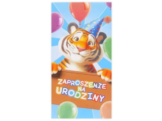 Zaproszenia KZK dla dzieci nr 073 10szt.