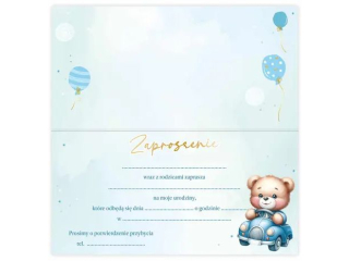 Zaproszenia KZK dla dzieci nr 83 10szt.