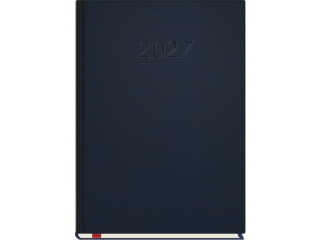 Kalendarz książkowy MP A5 Popularny 2027 - granatowy