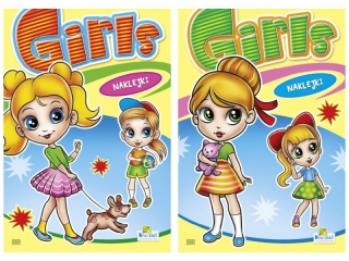 Kolorowanka KRZESIEK B5 16k. Girls - mix