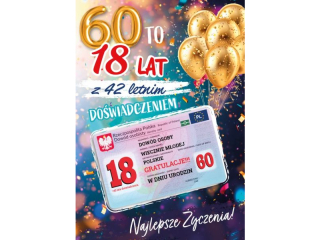 Kartka urodzinowa ARMIN STYLE GIFT M-206 z Dowodem