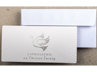 Kartki zaproszenia na chrzest ZCH 14