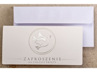 Kartki zaproszenia na chrzest ZCH 15