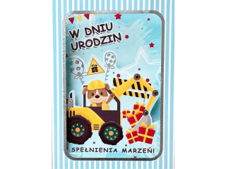 Kartka dla dzieci ARMIN STYLE GM-1393 Przestrzenna