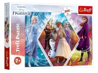 Puzzle 200 TREFL Kraina Lodu 2 - Siostry w Krainie Lodu