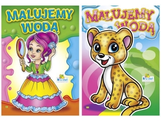 Książeczka Malujemy wodą mix