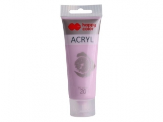 Farba akrylowa 75 ml, Jasno Różowy, Happy Color