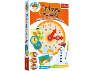 Gra TREFL Mały odkrywca - Godziny i minuty