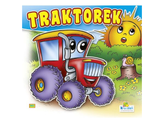 Książeczka Sztywne strony - Traktorek