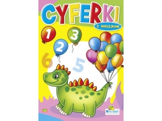 Książeczka edukacyjna KRZESIEK A5 16k. Cyferki - Smok