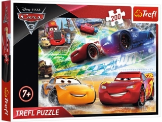 Puzzle 200 TREFL Cars - Droga do zwycięstwa
