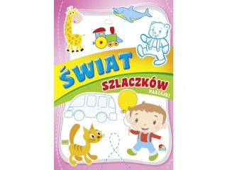 Książeczka KRZESIEK Świat Szlaczków - Chłopiec z balonem