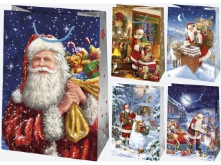 Torebka Ozdobna T9 Gwiazdka a'10 290x400x120 lakier. zes