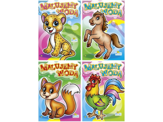 Kolorowanka KRZESIEK A4 16k. Malujemy wodą