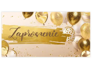 Zaproszenia KZK nr 039 10szt.