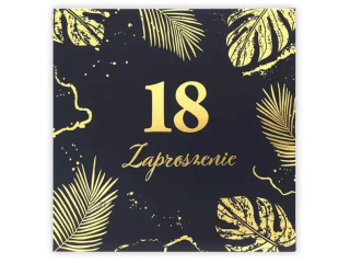 Zaproszenia KZK na osiemnastk� nr2 10szt.