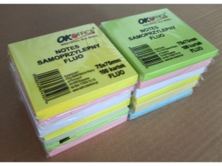 Notes samoprzylepny SDM 75x75cm 100k. fluo HURT