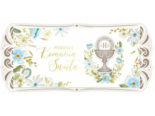 Kartka na Pierwsz� Komuni� KZK DL DG Drewniana nr10