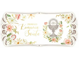 Kartka na Pierwsz� Komuni� KZK DL DG Drewniana nr 9