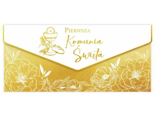 Kartka - koperta na pieni�dze na I Komuni� KZK DL Premium nr16