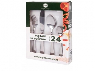 Zestaw Sztucw ze stali nierdzewnej /6/  (60z)  1000pkt