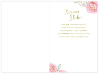 Kartka na Rocznic� �lubu KZK B6 LUX nr. 2 15 Kryszta�owa Rocznica �lubu