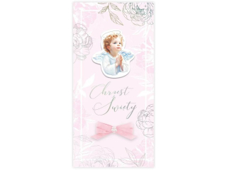 Kartka na Chrzest KZK DL-R nr28 dla dziewczynki