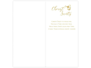 Kartka na Chrzest KZK DL-R nr35