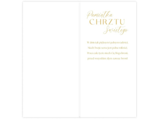 Kartka na Chrzest KZK DL-R nr33