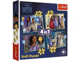 Puzzle   "4w1" TREFL Marzenia si speniaj" / Disney