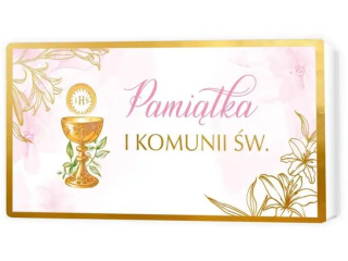 Pude�ko MINI - papier I Komunii �w. Nr.14 dla dziewczynki