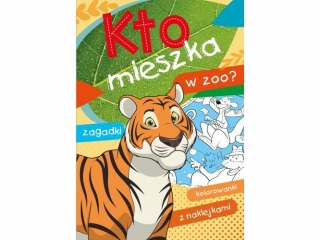 Kolorowanka SKRZAT Kto mieszka w zoo?