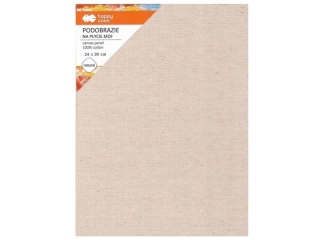 Podobrazie baweniane 18x24, impregnowane naturalne, MDF 4mm, Happy Color