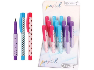 Piro kulkowe na naboje CRESCO College, Pastel display 12szt.