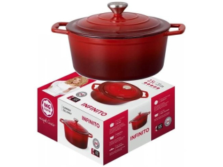 (129z) Garnek eliwny MG home INFINITO 20 cm 2000pkt