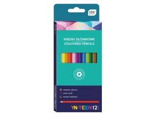 Kredki owkowe YN TEEN 12 kolorw