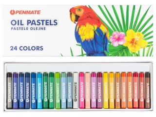 Pastele olejne PENMATE 24 kolory