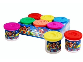 Ciastolina 6 x 50g Flamingo 2632