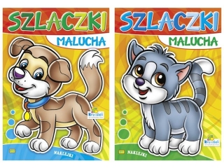 Książeczka edukacyjna KRZESIEK A5 16k. Szlaczki malucha mix