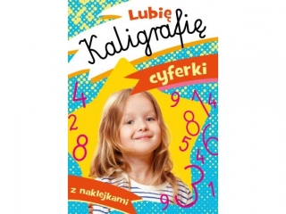 Książeczka SRZAT Lubię kaligrafię - Cyferki