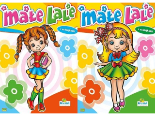 Kolorowanka KRZESIEK A5 16k. Ma�e Lale mix