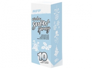 Sztuczny Śnieg w sprayu 100ml z szablonami
