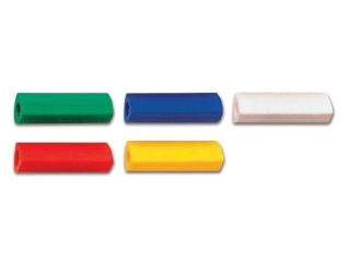 Gumka nakładka trójkątna FABER-CASTELL etui 5szt. mix koloró