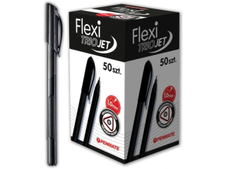 Dugopis PENMATE Flexi Trio Jet czarny
