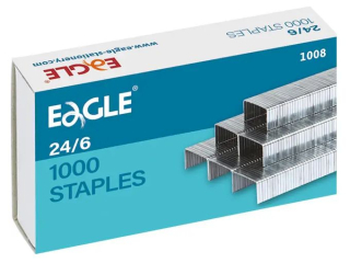 Zszywki nr.24/6  Eagle  nr.1008