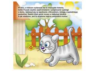 Książeczka Sztywne strony - O KOTKU