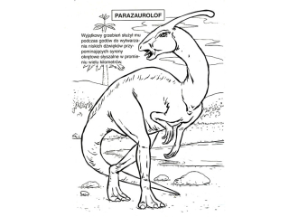 Kolorowanka KRZESIEK A5 16k. Dinoazury